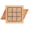 WE Games Wooden Sudoku Puzzle Board Game with Pull Out Drawers - 11 in